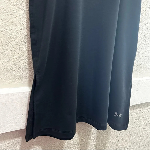 Under Armour UA Modal Terry Tunic Black Tank Top Small - Picture 7 of 8